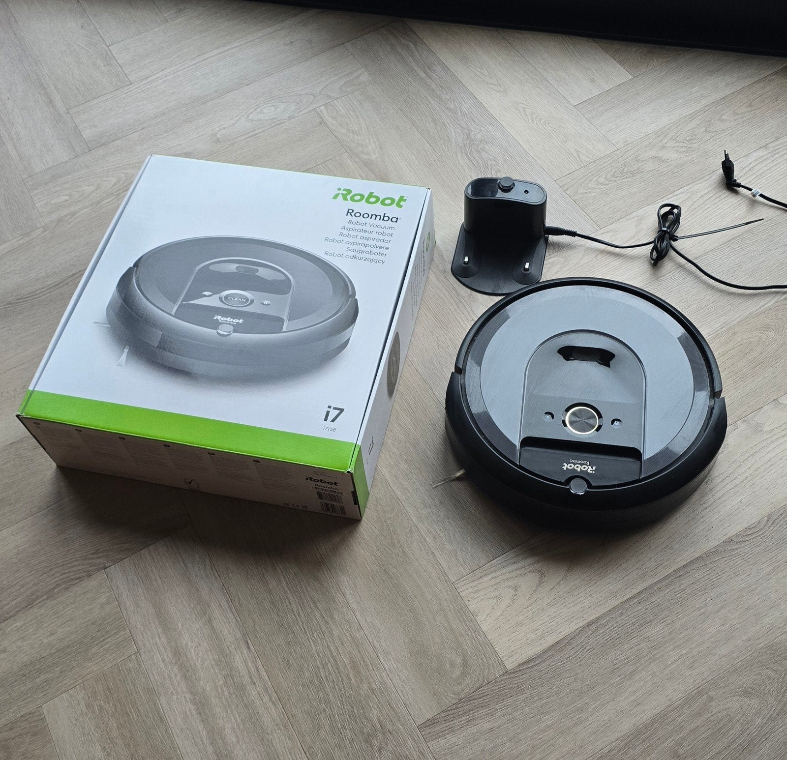iRobot Roomba i7 robotstofzuiger, Ophalen of Verzenden, Robotstofzuiger