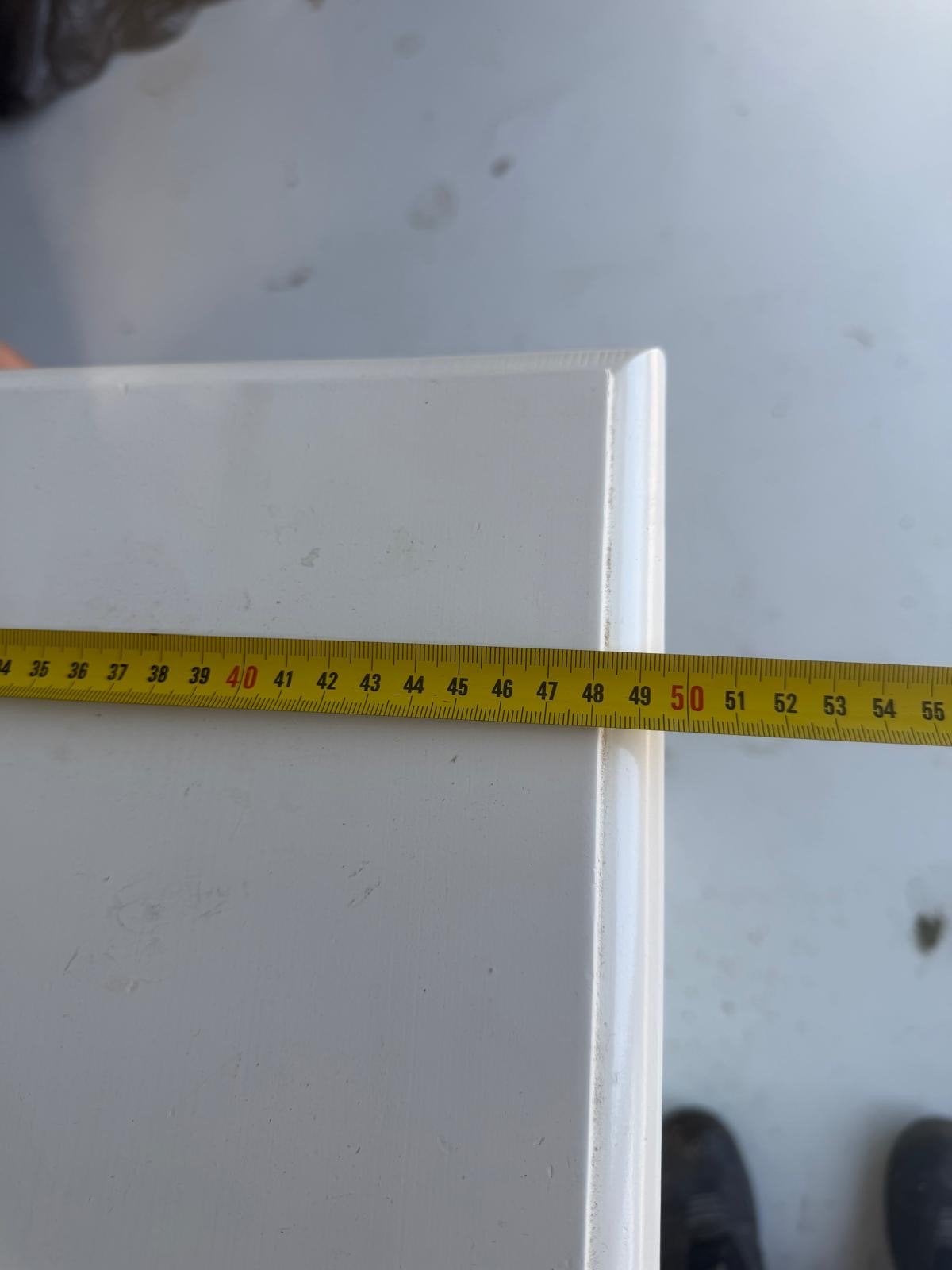Crème dressoir met schuifdeuren en lades, Gebruikt, 150 tot 200 cm, Ophalen of Verzenden, Met lade(s)