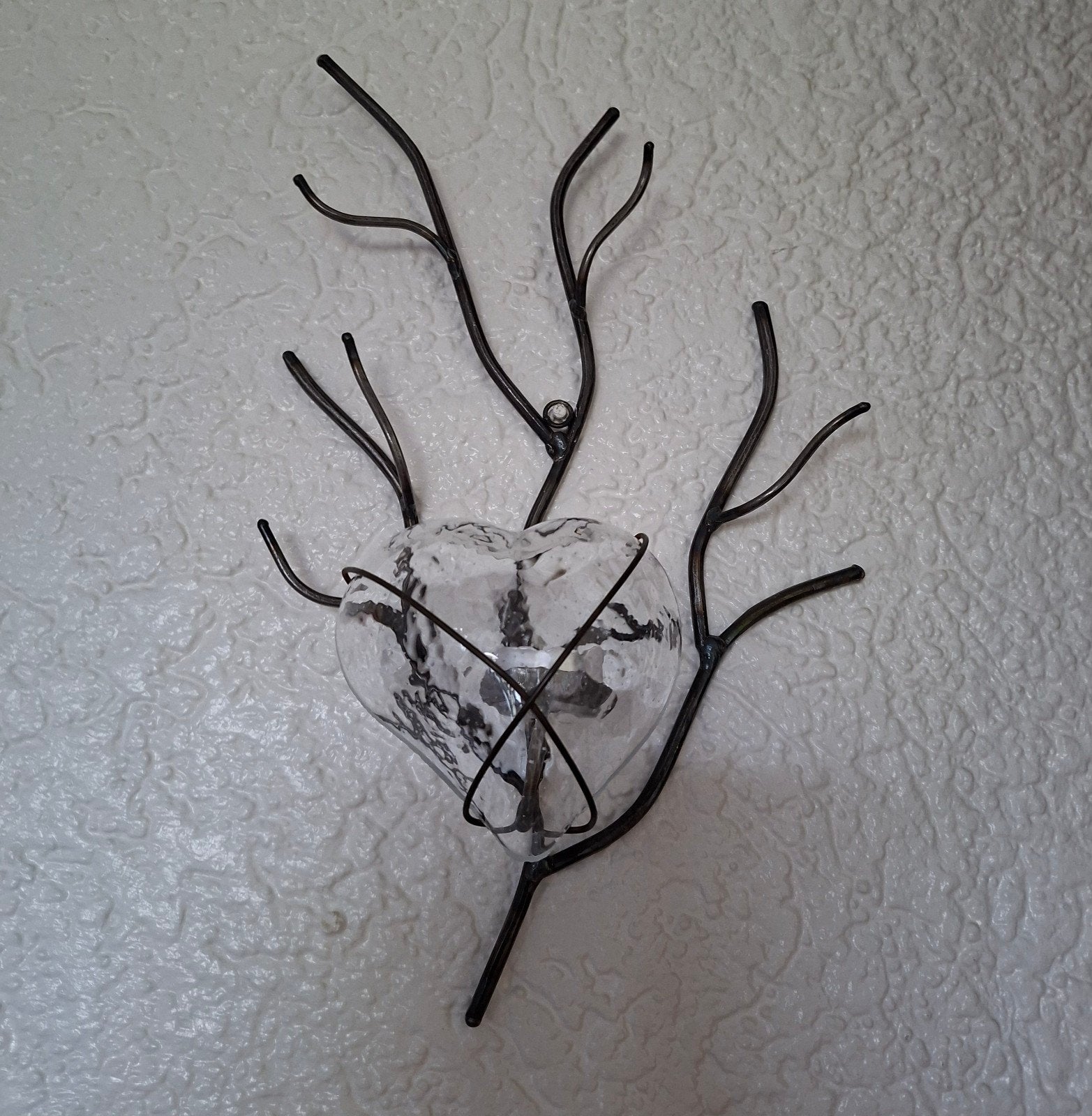 Wanddecoratie met theelichtje, Ophalen of Verzenden