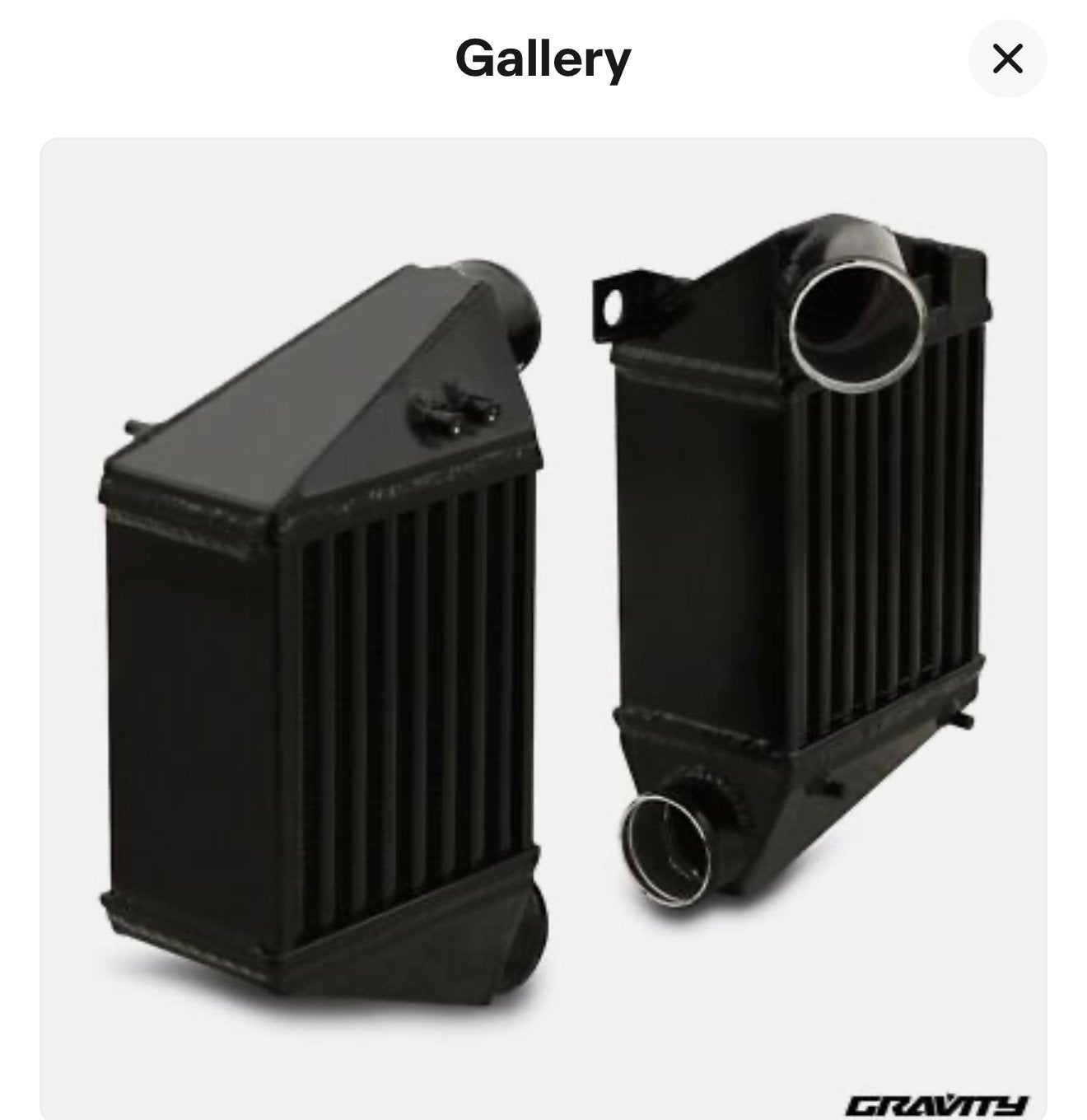 Intercooler side mount upgrade 1.8t, Ophalen, Nieuw, Seat