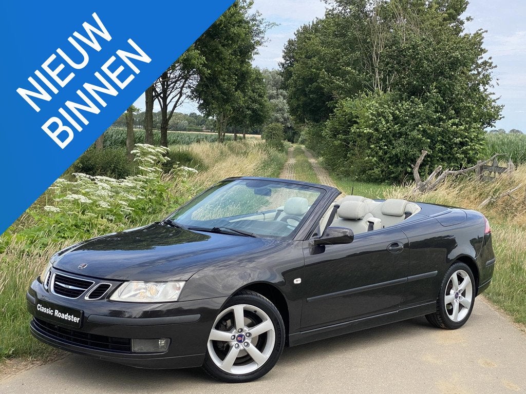 Saab 9-3 Cabrio 2.0T VECTOR AUTOMAAT NL AUTO, TOP STAAT!, Auto's, Saab, 1998 cc, Gebruikt, 4 cilinders, 4 stoelen