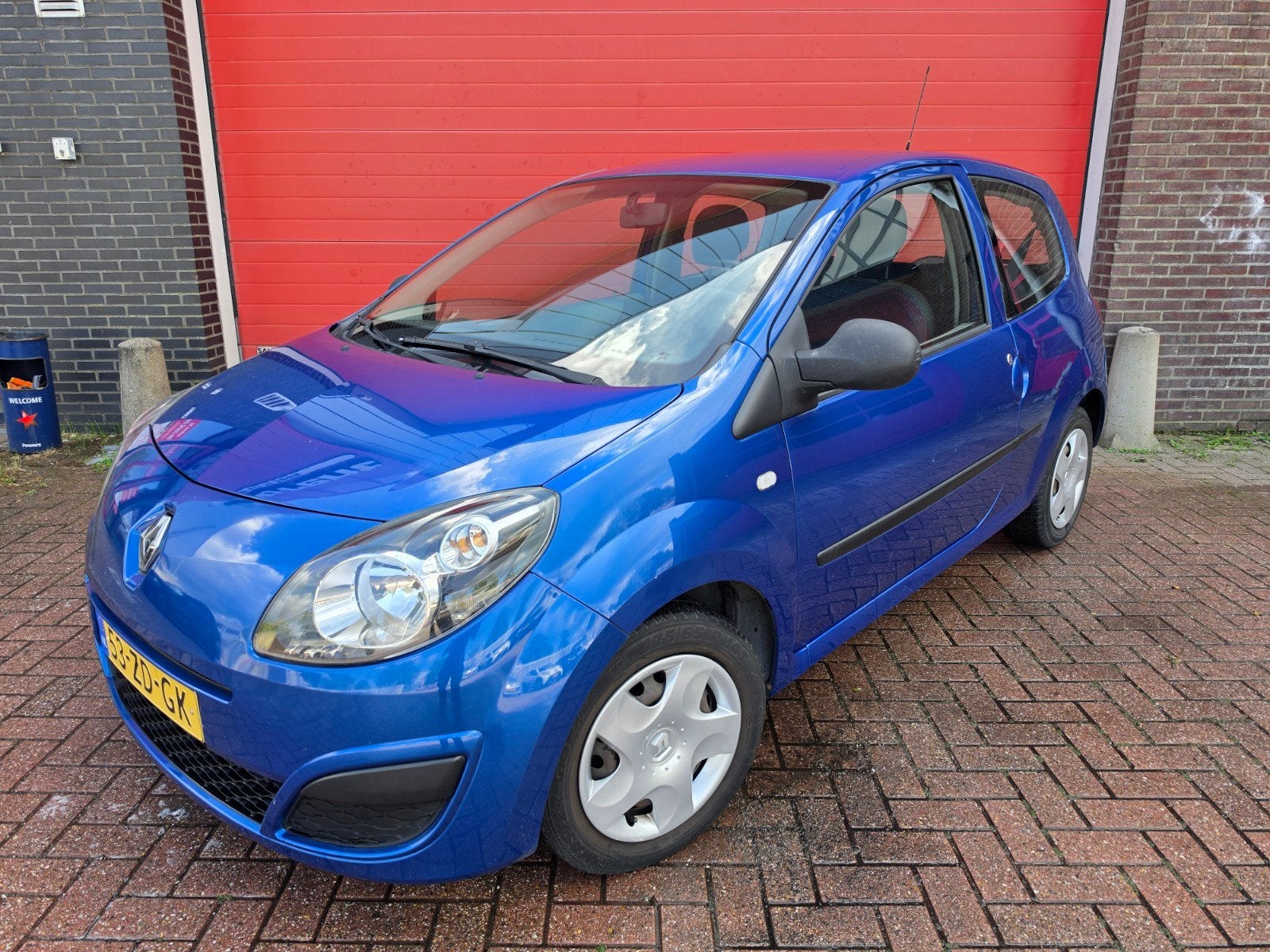 Renault Twingo 1.1 2008 Blauw lange apk trekhaak, Voorwielaandrijving, Twingo, 31 €/maand, 4 cilinders