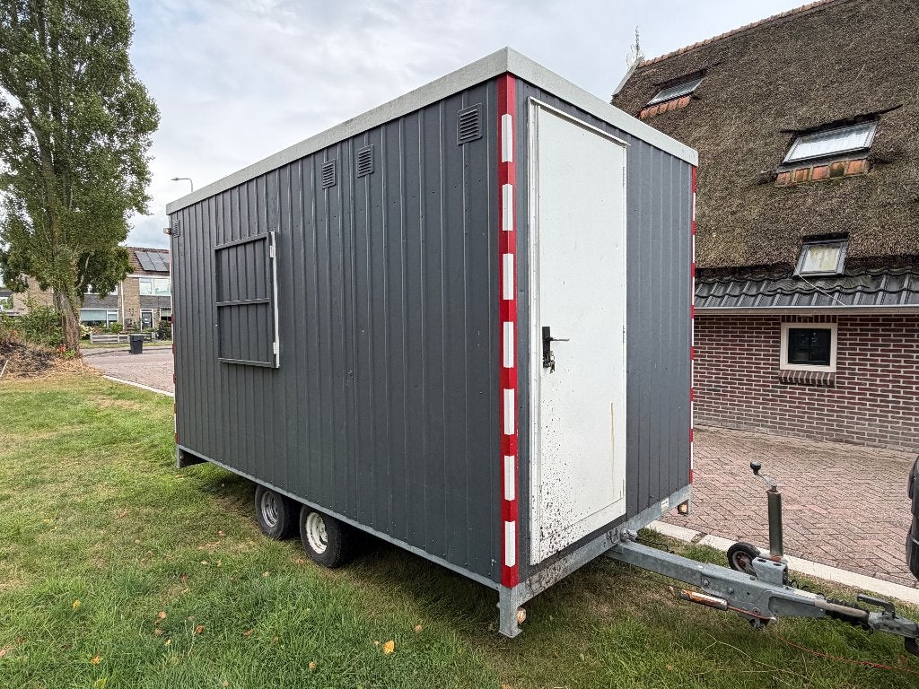 degelijke metalen snelverkeer schaftwagen schaftkeet, Ophalen of Verzenden