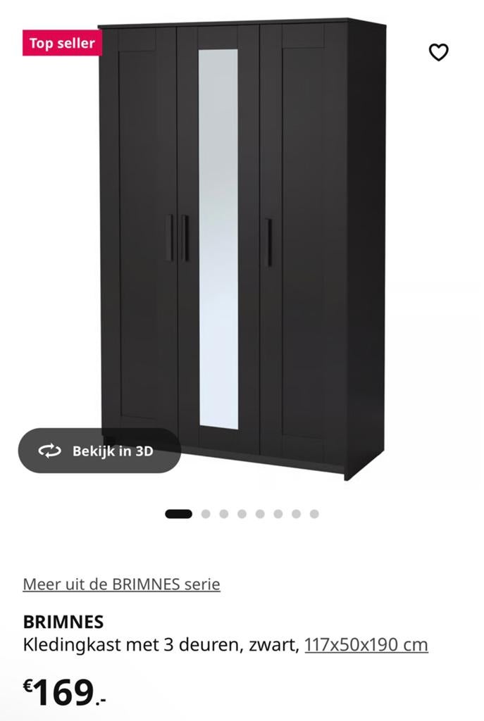 Gratis kledingkast!, Ophalen, Zo goed als nieuw, 25 tot 50 cm, 200 cm of meer