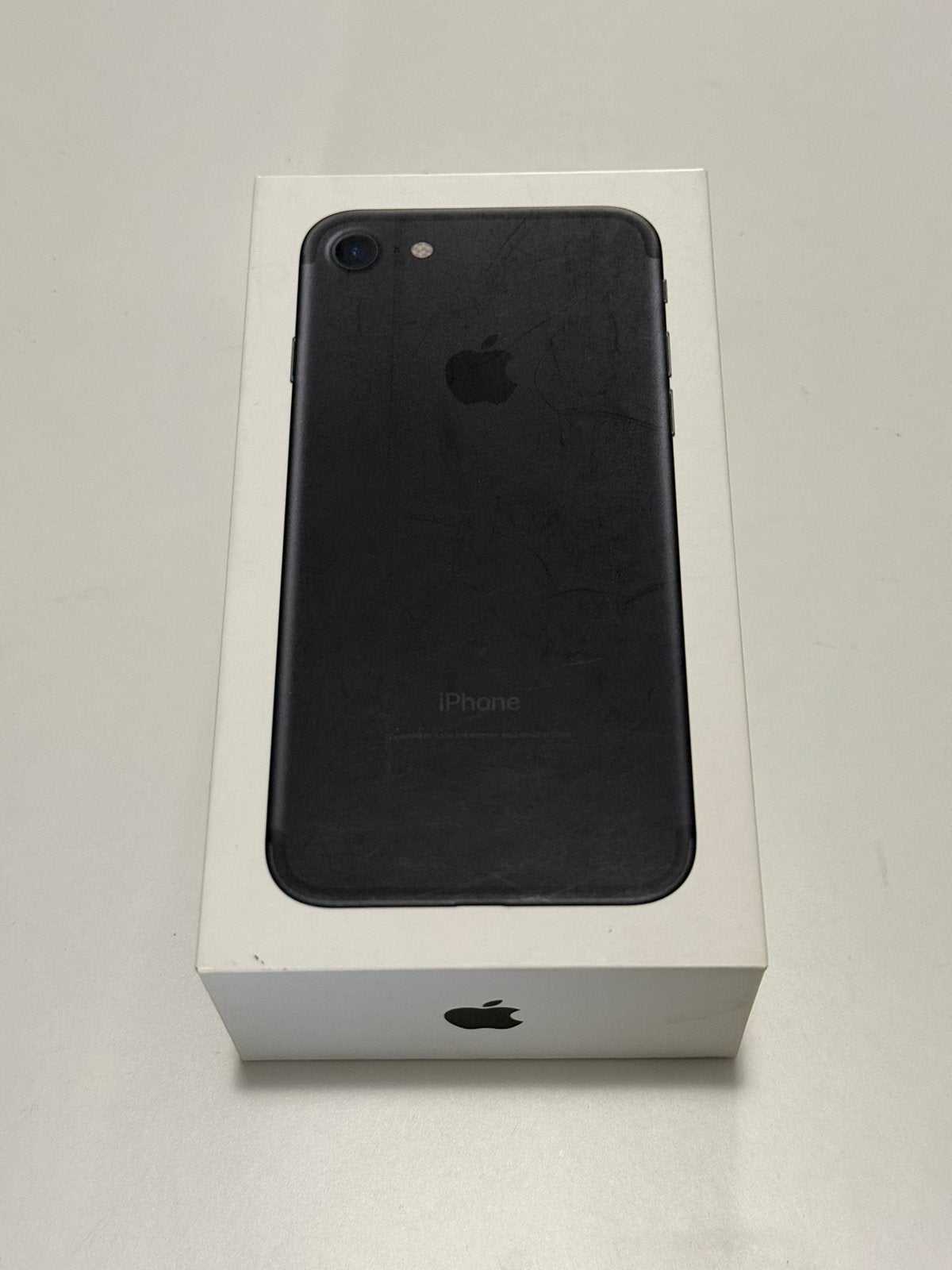 iPhone 7 Black - Lege Doos, Ophalen of Verzenden, Gebruikt, Overige typen, Apple
