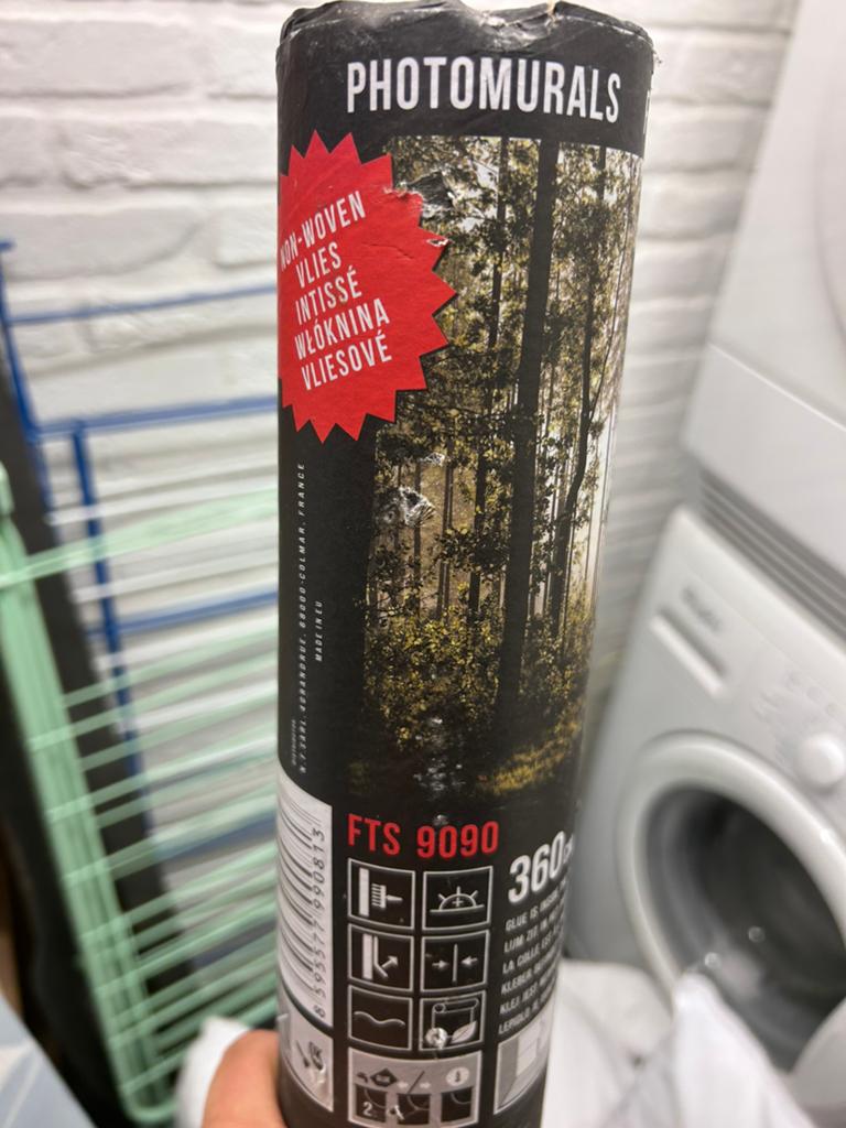 Foto behang (nieuw), Ophalen