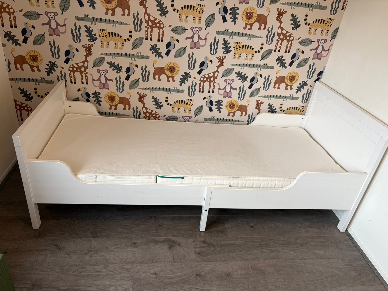 Ikea meegroeibed, Ophalen, Gebruikt, 70 tot 85 cm, Matras