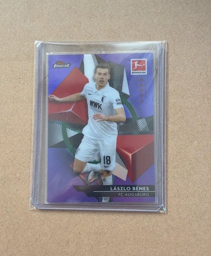 László Bénes /250, Verzamelen, Ophalen of Verzenden, Zo goed als nieuw, Buitenlandse clubs, Spelerskaart
