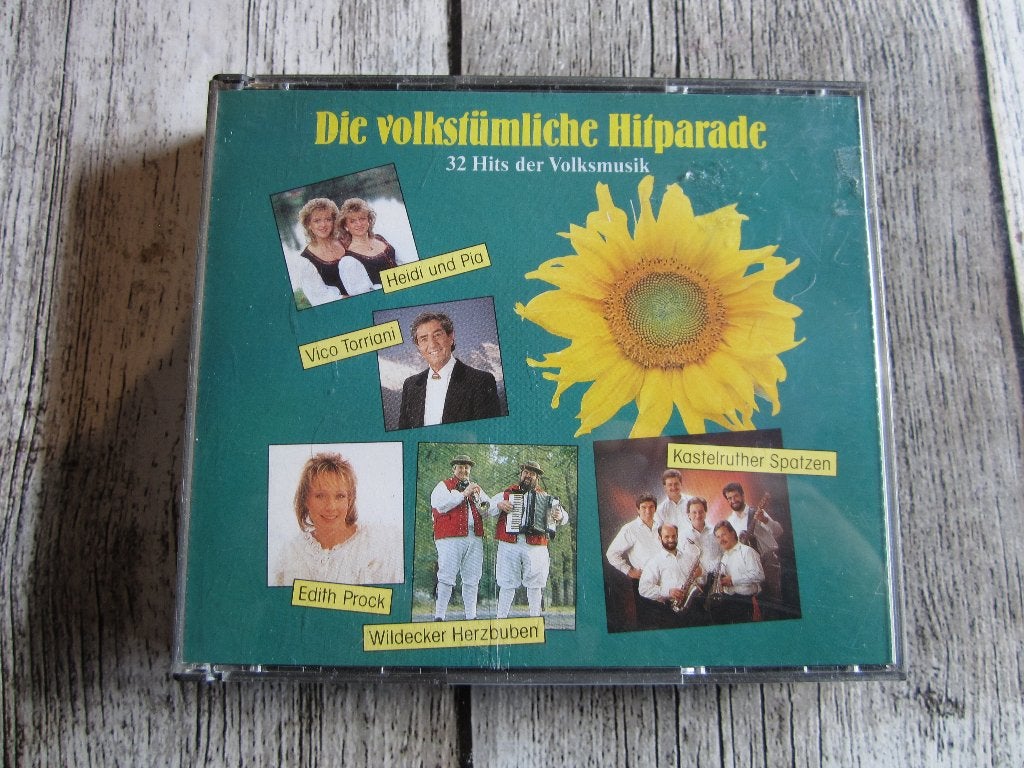 Die Volkstumlichen Hitparade Dubbel Cd’s 12x, Ophalen of Verzenden, Zo goed als nieuw, Verzamelalbum, Volksmusik