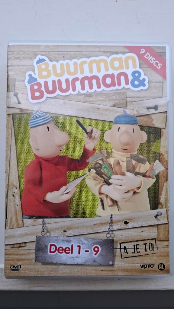 Buurman & Buurman Deel 1 t/m 9 - 9 Krasvrije DVD's ZGAN