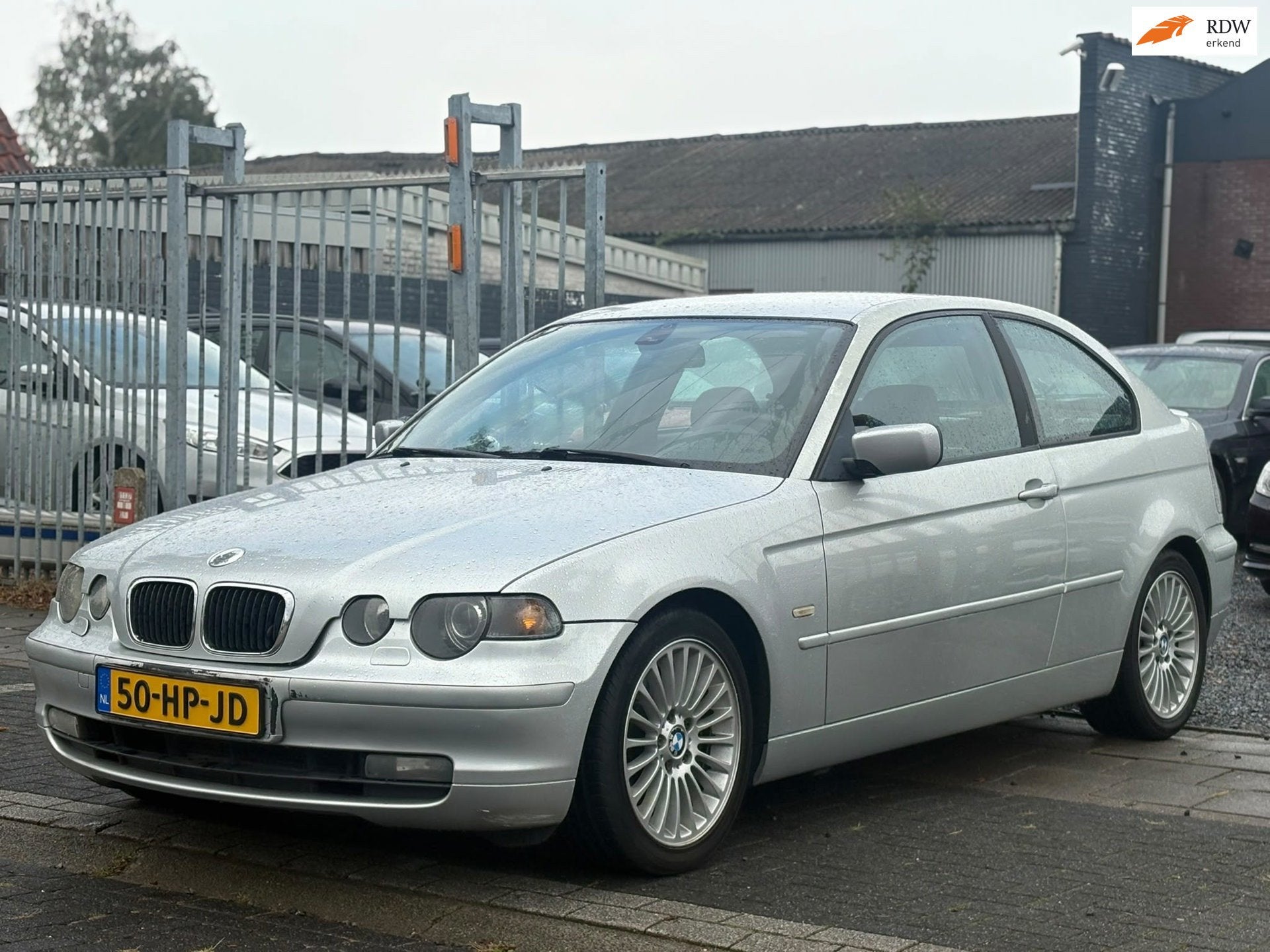 BMW 3-serie Compact 325ti Executive | NWE APK | Climate cont, Auto's, Gebruikt, Zwart, Leder en Stof, Bedrijf