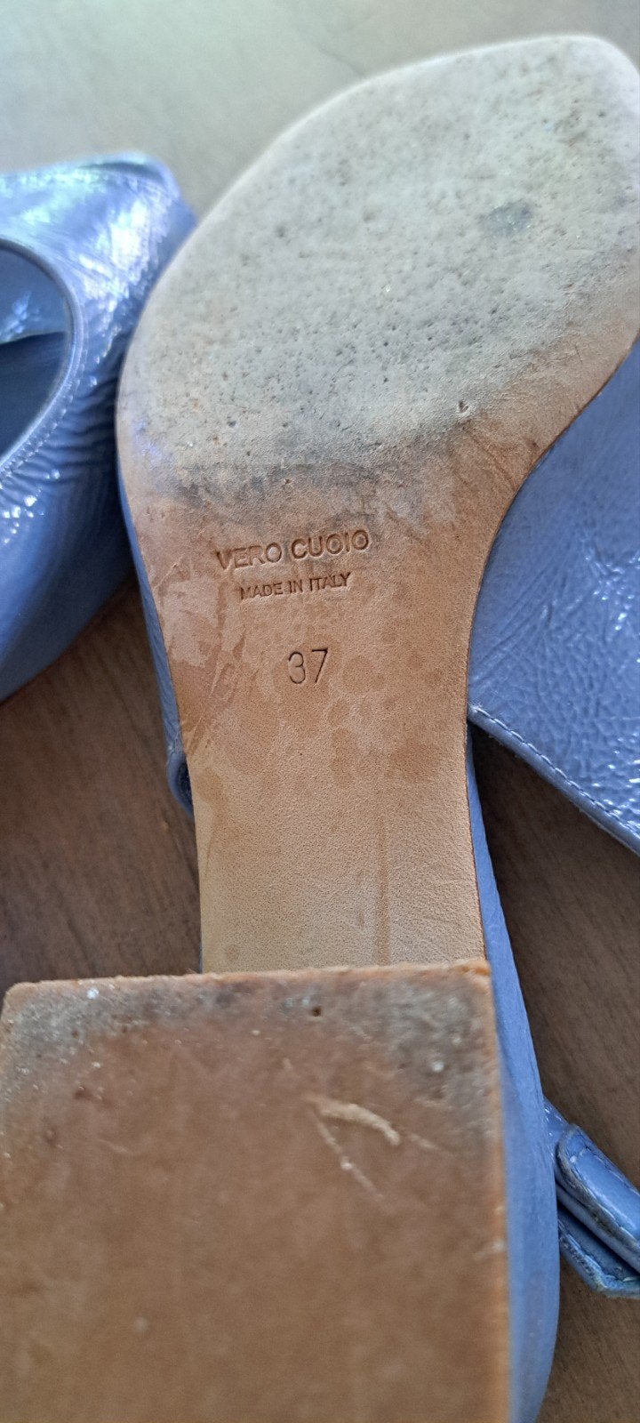 slingback sandalen, Blauw, Zo goed als nieuw, Goia, Sandalen of Muiltjes