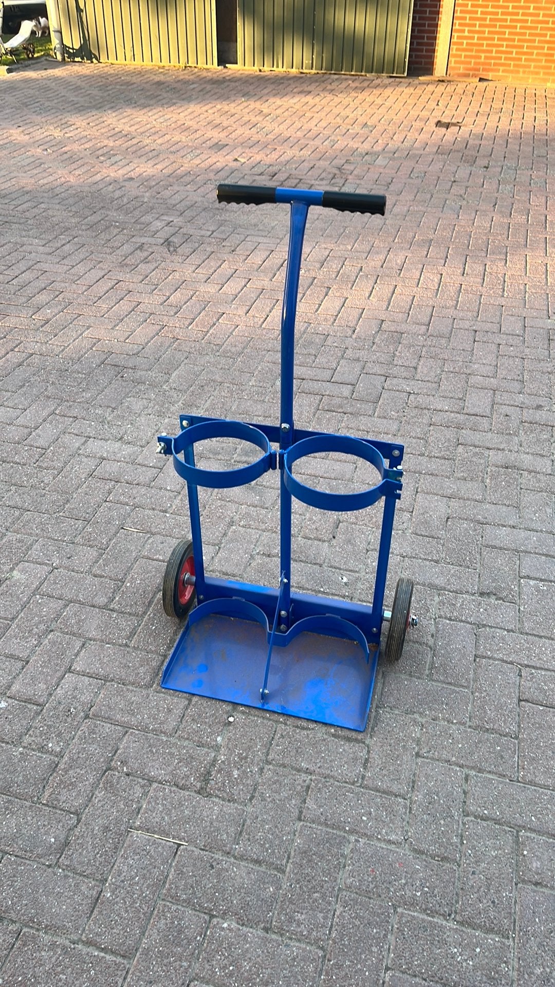 Gasflessen kar, Doe-het-zelf en Verbouw, Transportwagens, 100 liter of meer, Ophalen, Nieuw, Transportkar