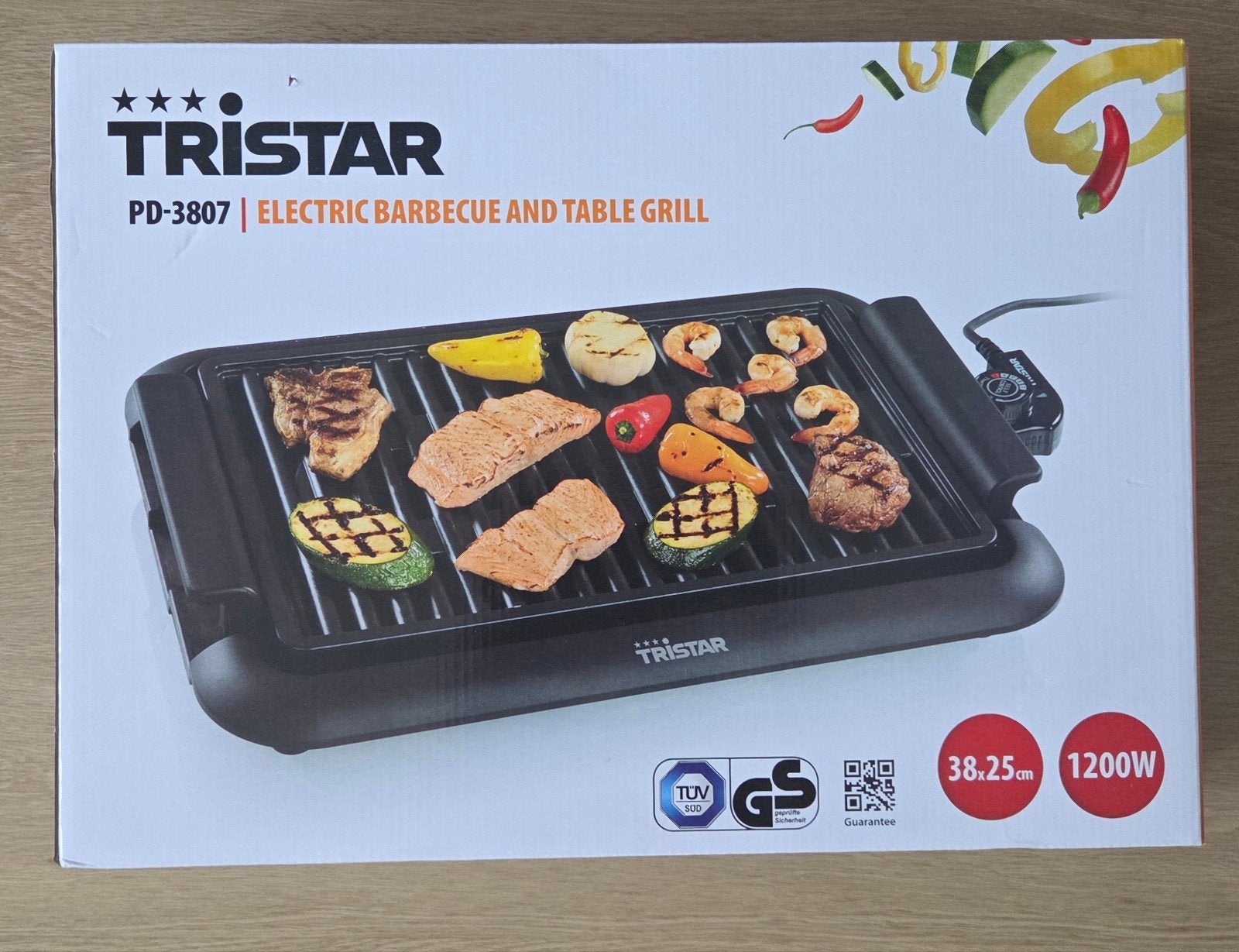 Tristar tafelgrill, Ophalen, Nieuw