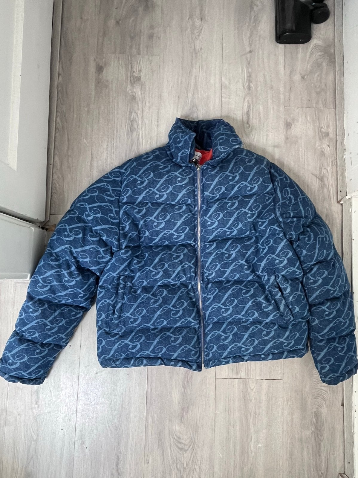 Lumiere Denim Puffer Jacket, Ophalen of Verzenden, Zo goed als nieuw, Zwart