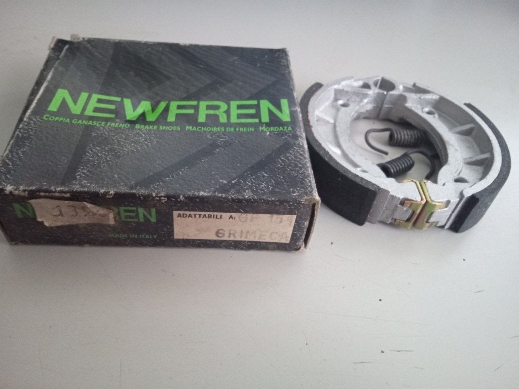 Newfren gf 151 90mm grimeca naaf remsegmenten remschoenen, Fietsen en Brommers, Brommeronderdelen | Oldtimers, Ophalen of Verzenden
