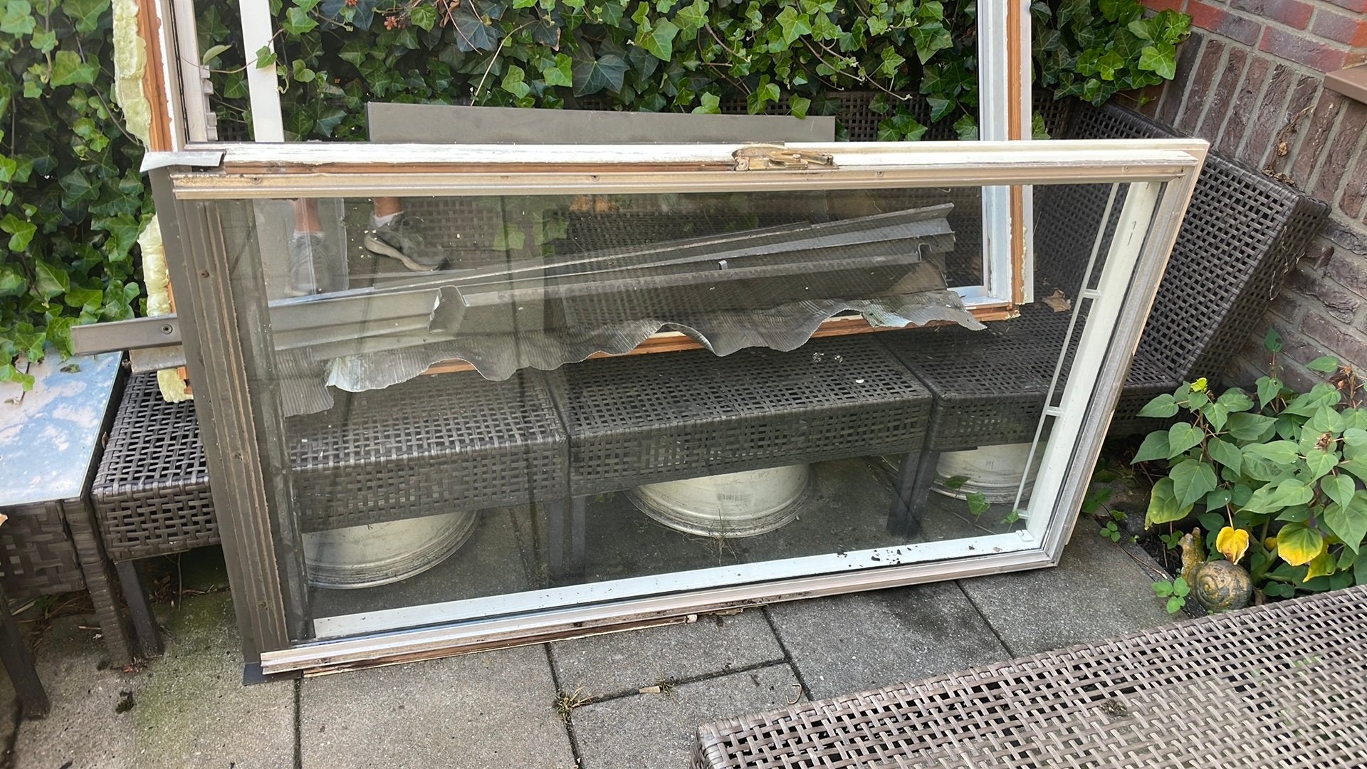 GGL 410 Velux dakraam 94x160, Gebruikt, Overige typen, 150 tot 225 cm, Inclusief glas