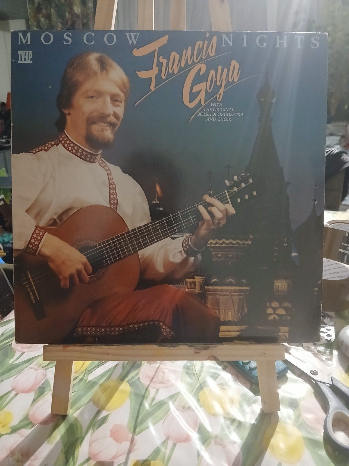 Francis Goya - Moscow Nights LP (met Bolshoi Orkest), Ophalen of Verzenden, Gebruikt, 12 inch, LP