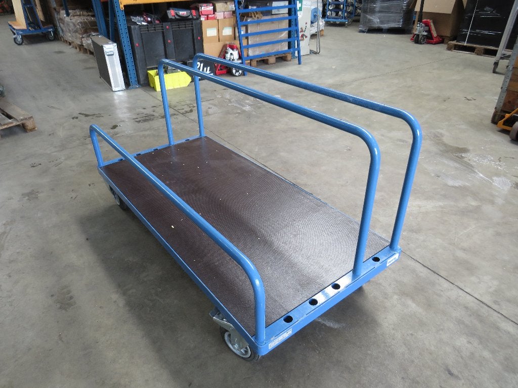fetra transportkar platenkar platenwagen verstelbare beugels, Doe-het-zelf en Verbouw, Ophalen, Gebruikt, Transportkar, 100 liter of meer