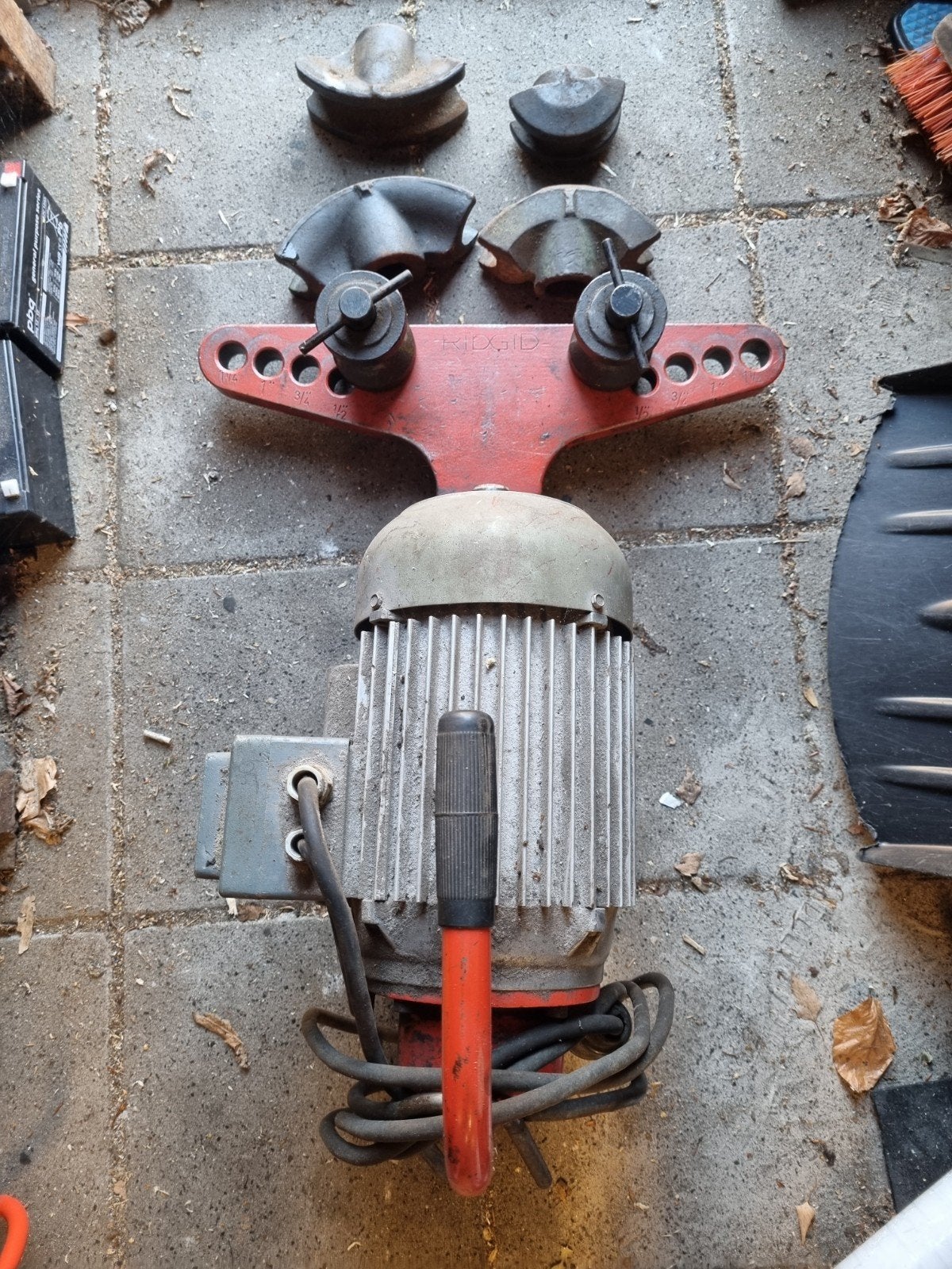 RIDGID buigpomp electrisch/hydraulisch 230v, Ophalen, Gebruikt, Overige typen, Ridgid