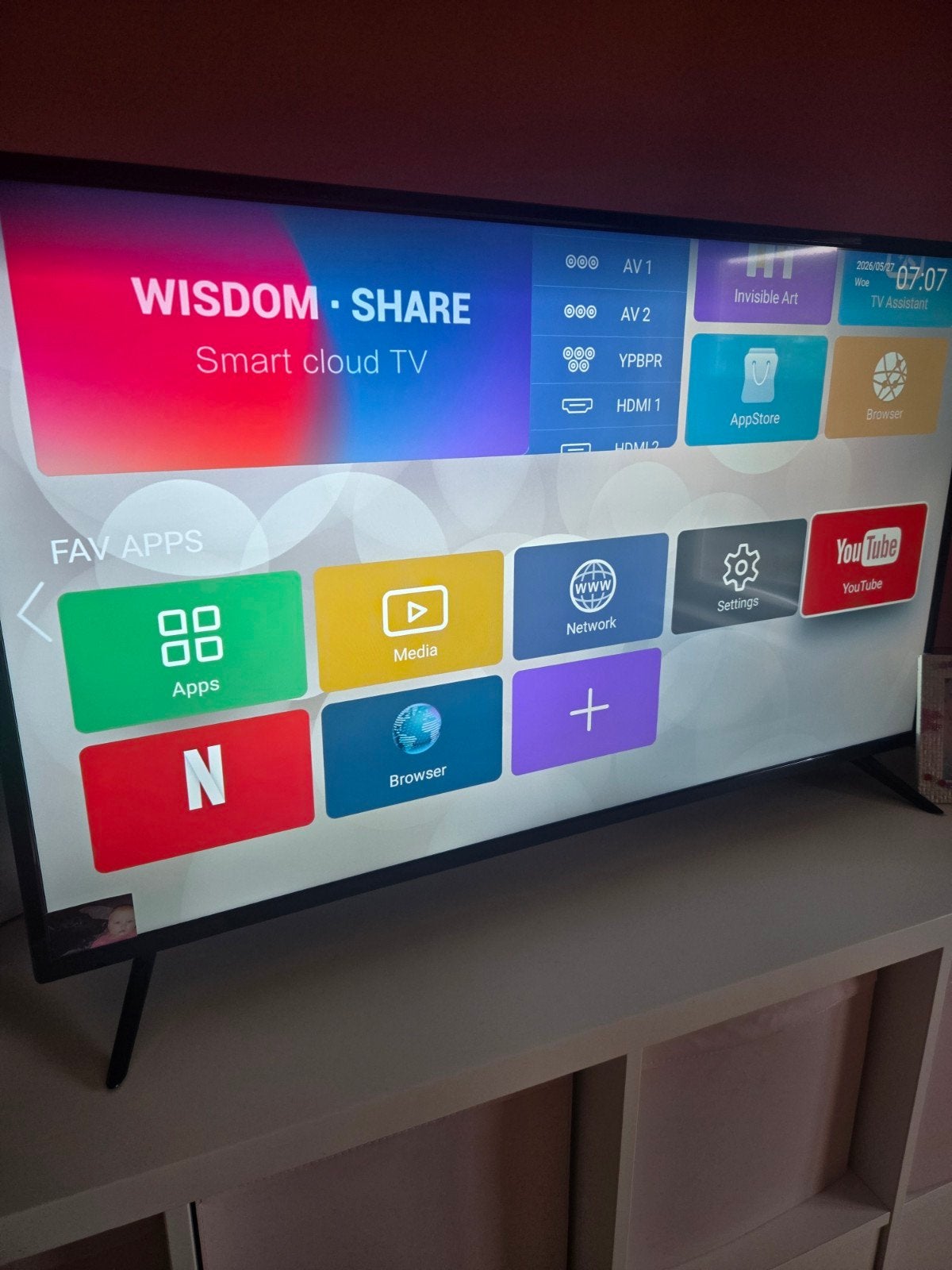 NIKKEI 42 inch Smart TV, Gebruikt, 50 Hz, 100 cm of meer, Smart TV