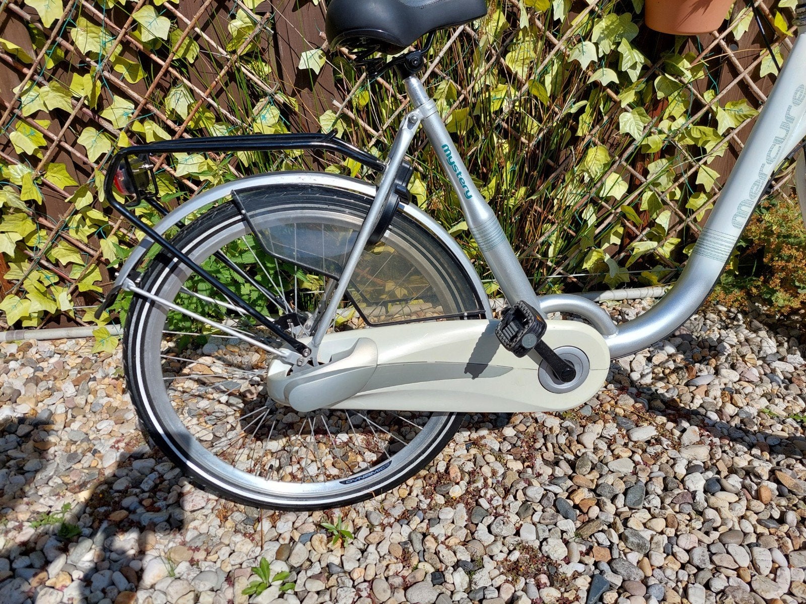 Mercure Damesfiets kleur wit met zilver " Mystery", Fietsen en Brommers, Fietsen | Dames | Damesfietsen, Velgrem, 50 tot 53 cm