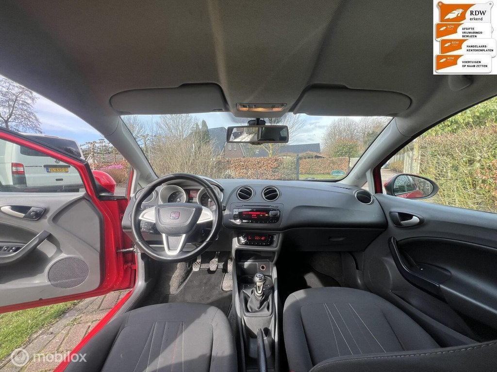 Sportieve Seat Ibiza 1.2 Style/Copa 5 drs bj 2011, Auto's, Seat, Voorwielaandrijving, Euro 5, Gebruikt, 31 €/maand