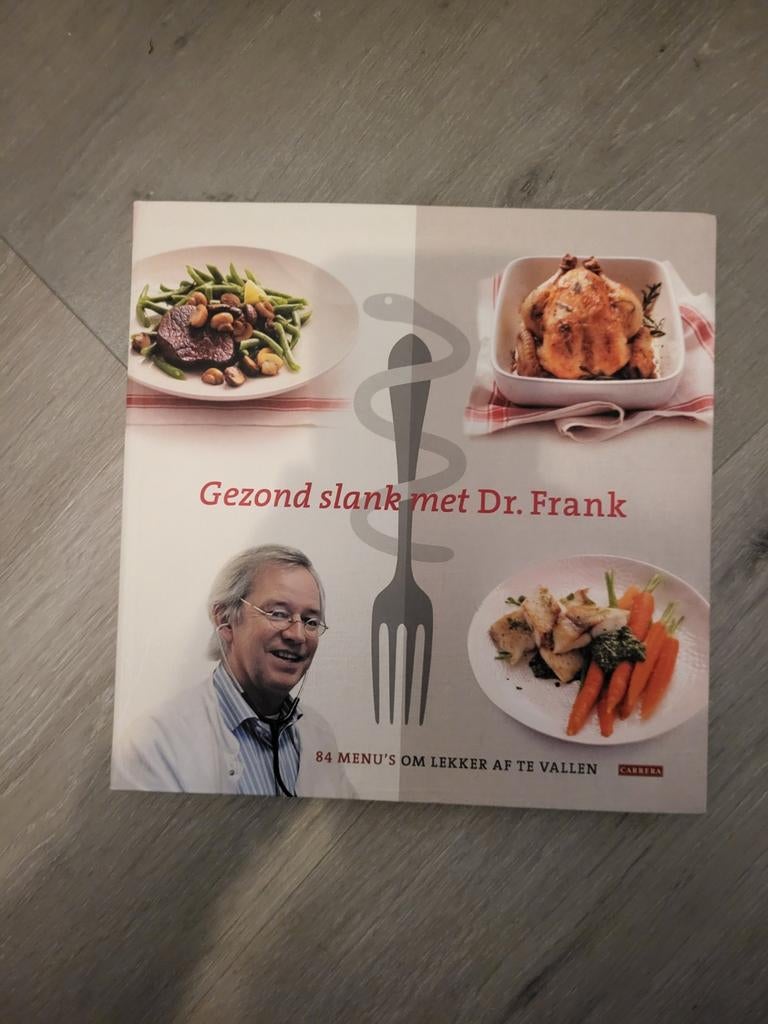 Gezond Slank met Dr. Frank - Kookboek, Boeken, Gezondheid, Dieet en Voeding, Ophalen of Verzenden, Zo goed als nieuw, Dieet en Voeding