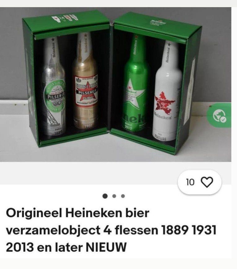 Heineken verzamelobjecten, Verzamelen, Biermerken, Ophalen, Flesje(s), Heineken