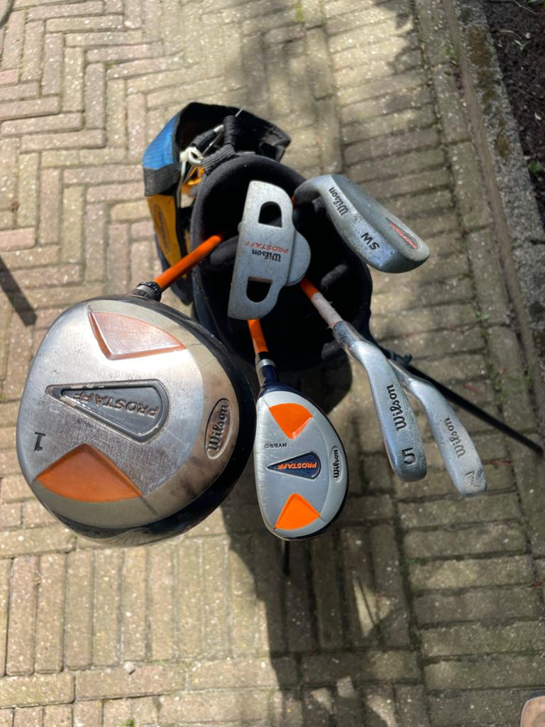 Wilson Prostaff kindergolfset met Tas - Gebruikt, Ophalen, Gebruikt, Set, Overige merken