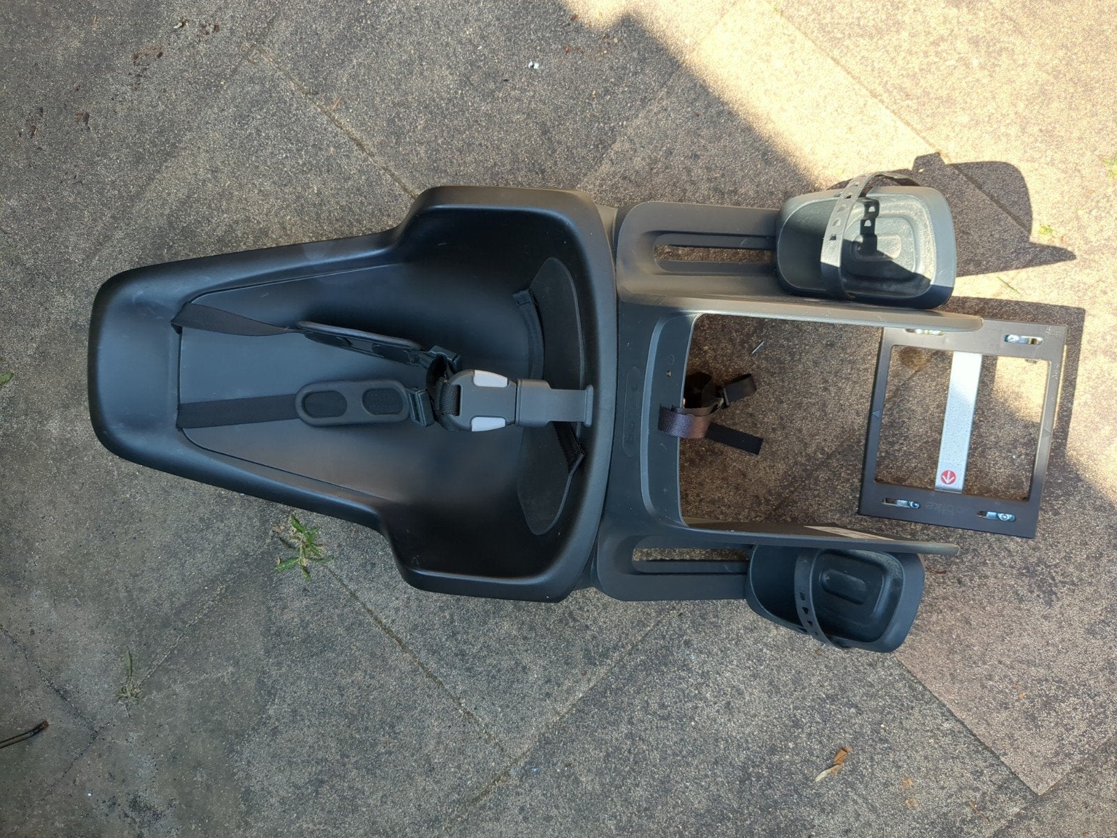 Bobike Maxi One zwart achterzitje, Fietsen en Brommers, Ophalen, Achterzitje, 9 t/m 18 kg, Bobike