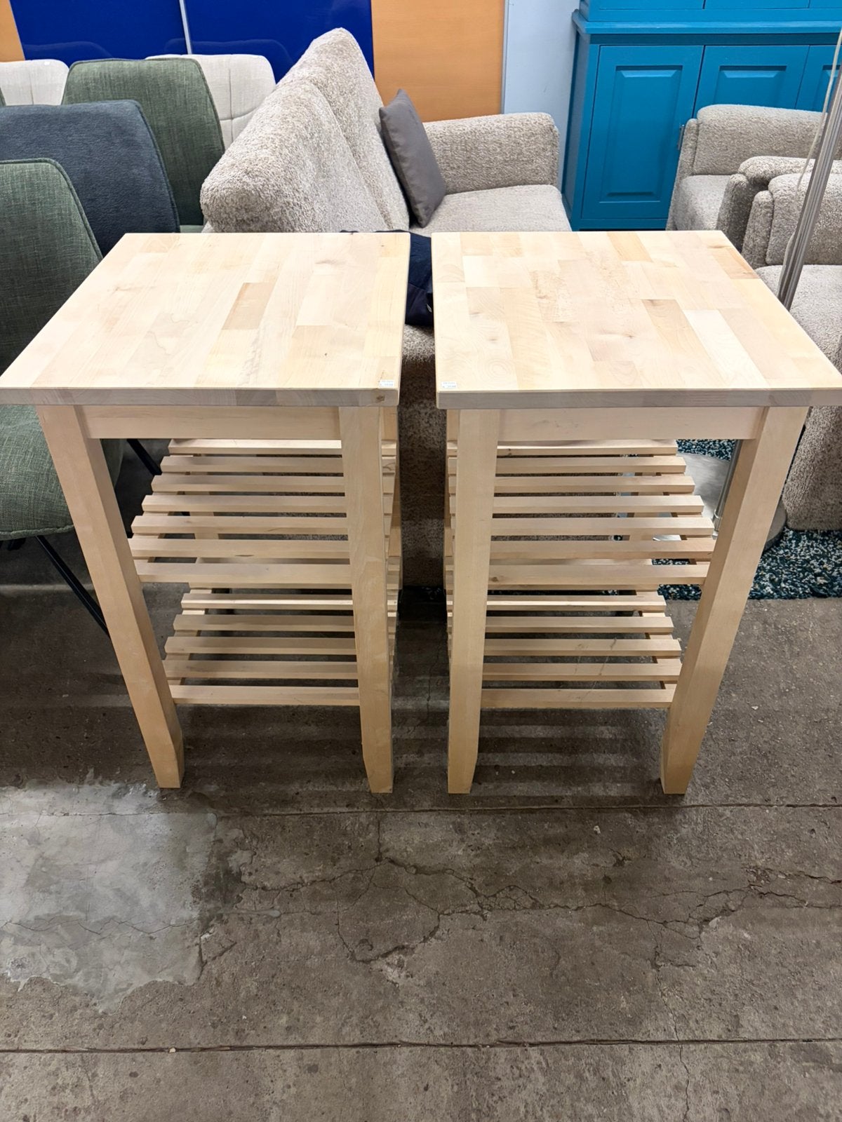 Ikea BEKVÄM berken roltafel/keukentrolley 58x50x85cm, Ophalen, ., ., .