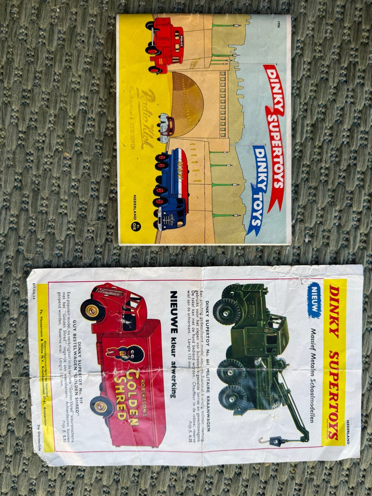 Dinky Toys Supertoys catalogus/folder (jaren '50), Ophalen of Verzenden, Gebruikt