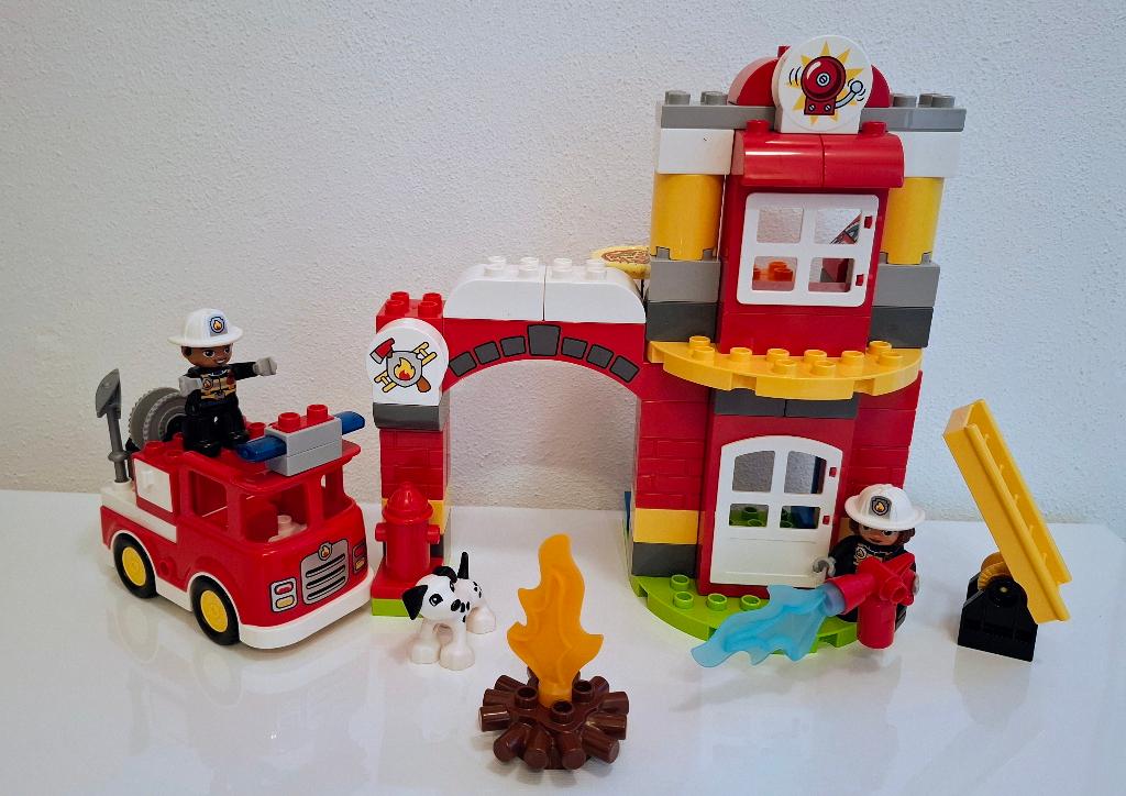 Duplo Brandweerkazerne 10903, Ophalen of Verzenden, Zo goed als nieuw, Duplo
