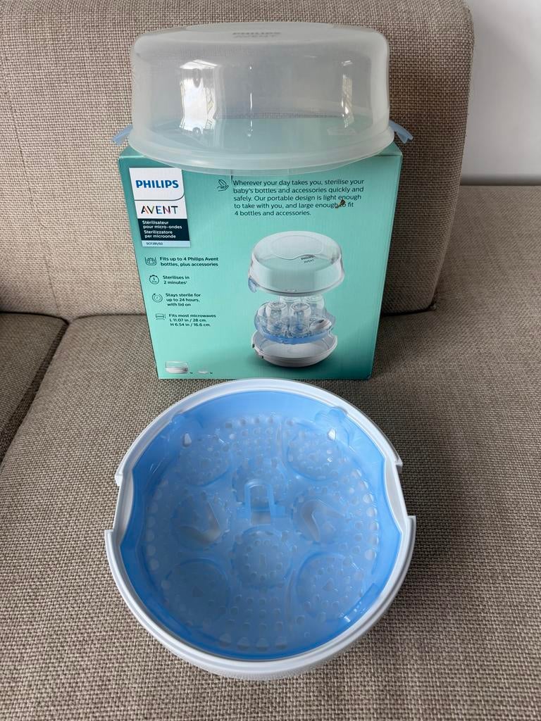Philips Avent sterilisator, Ophalen of Verzenden, Zo goed als nieuw, Sterilisator