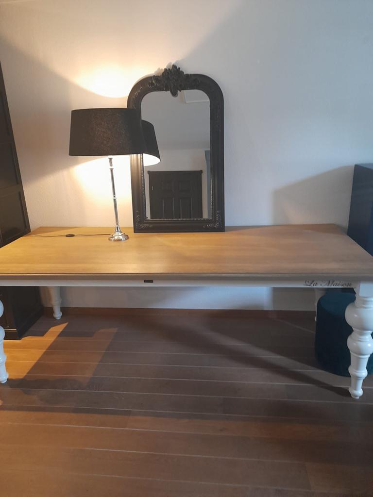 Eettafel/tafel/licht eiken, Huis en Inrichting, Tafels | Eettafels, Zo goed als nieuw, 150 tot 200 cm, Rechthoekig, 50 tot 100 cm
