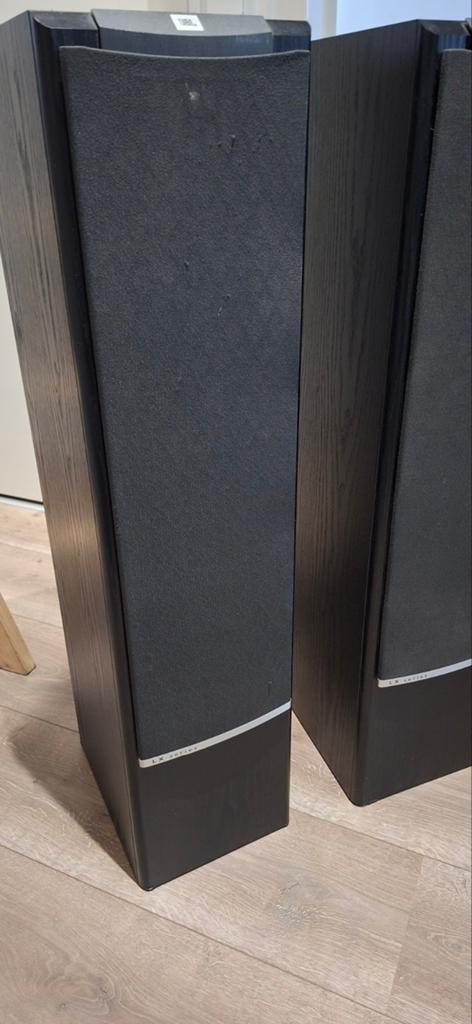 JBL LX2004 LX Series Vloerstaande Speakers - Zwart, Gebruikt, JBL, Ophalen of Verzenden, 120 watt of meer