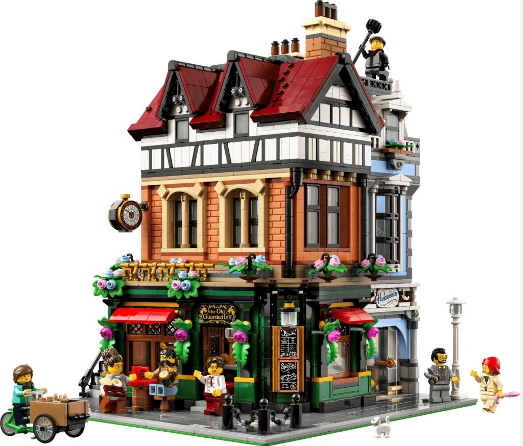LEGO 10350 Hoekpand in Tudorstijl, Kinderen en Baby's, Ophalen, Gebruikt, Compleet, Icons