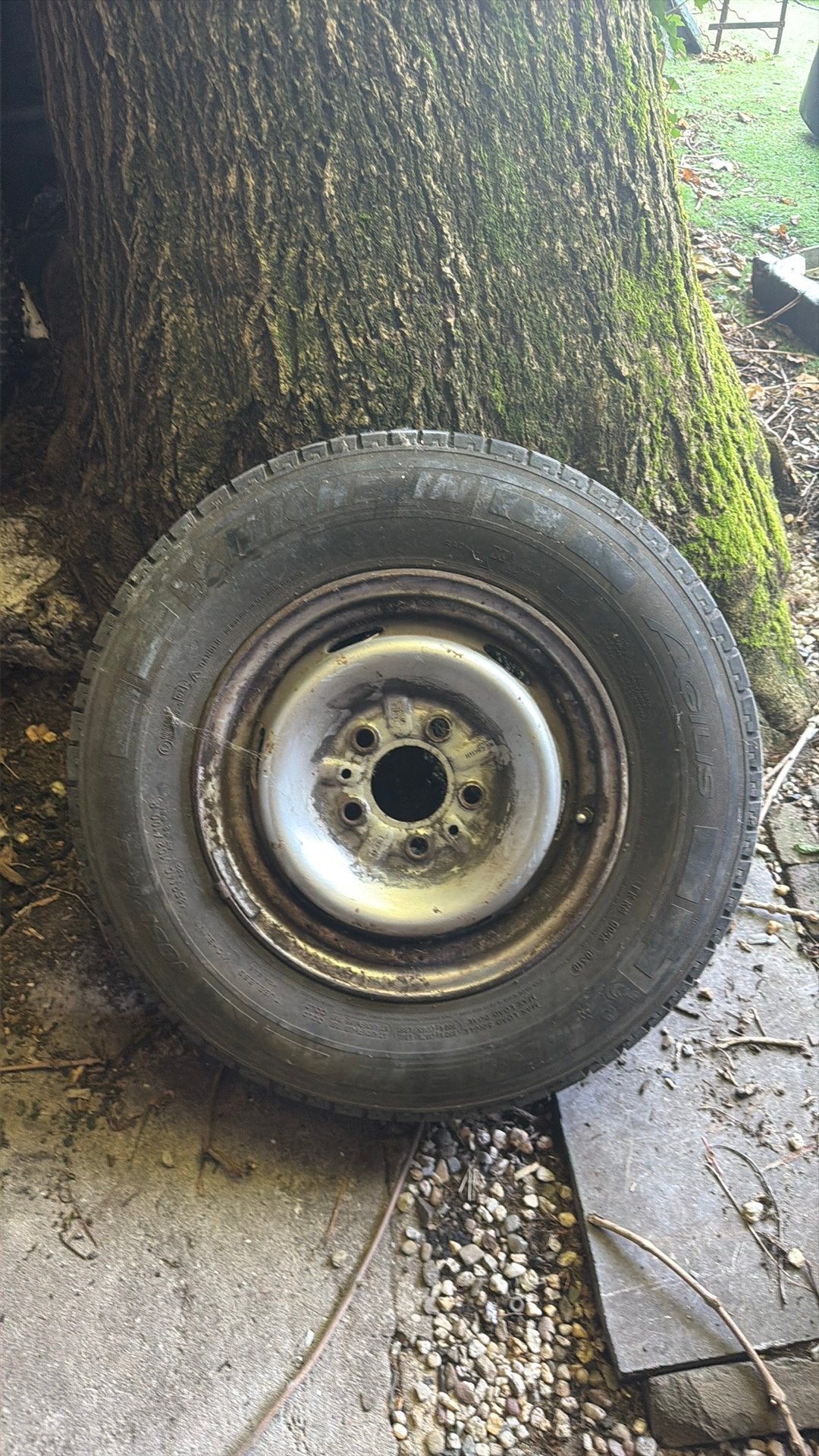 Camper reserve wiel 14 inch, Caravans en Kamperen, Camper-accessoires, Ophalen, Zo goed als nieuw