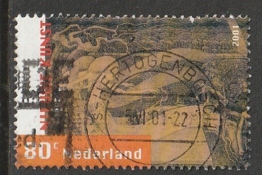 Nederland 2001 1977 Prent, Gest Den Bosch, Ophalen of Verzenden, Na 1940, Gestempeld
