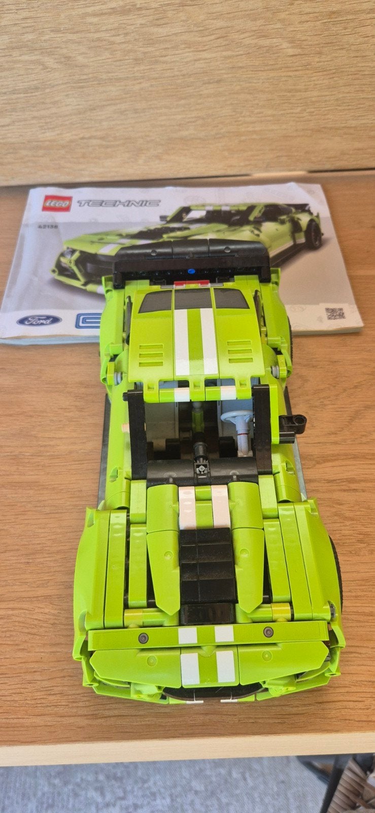 Lego Technic Ford Mustang Shelby GT500 (42138), Ophalen of Verzenden, Zo goed als nieuw, Overige merken