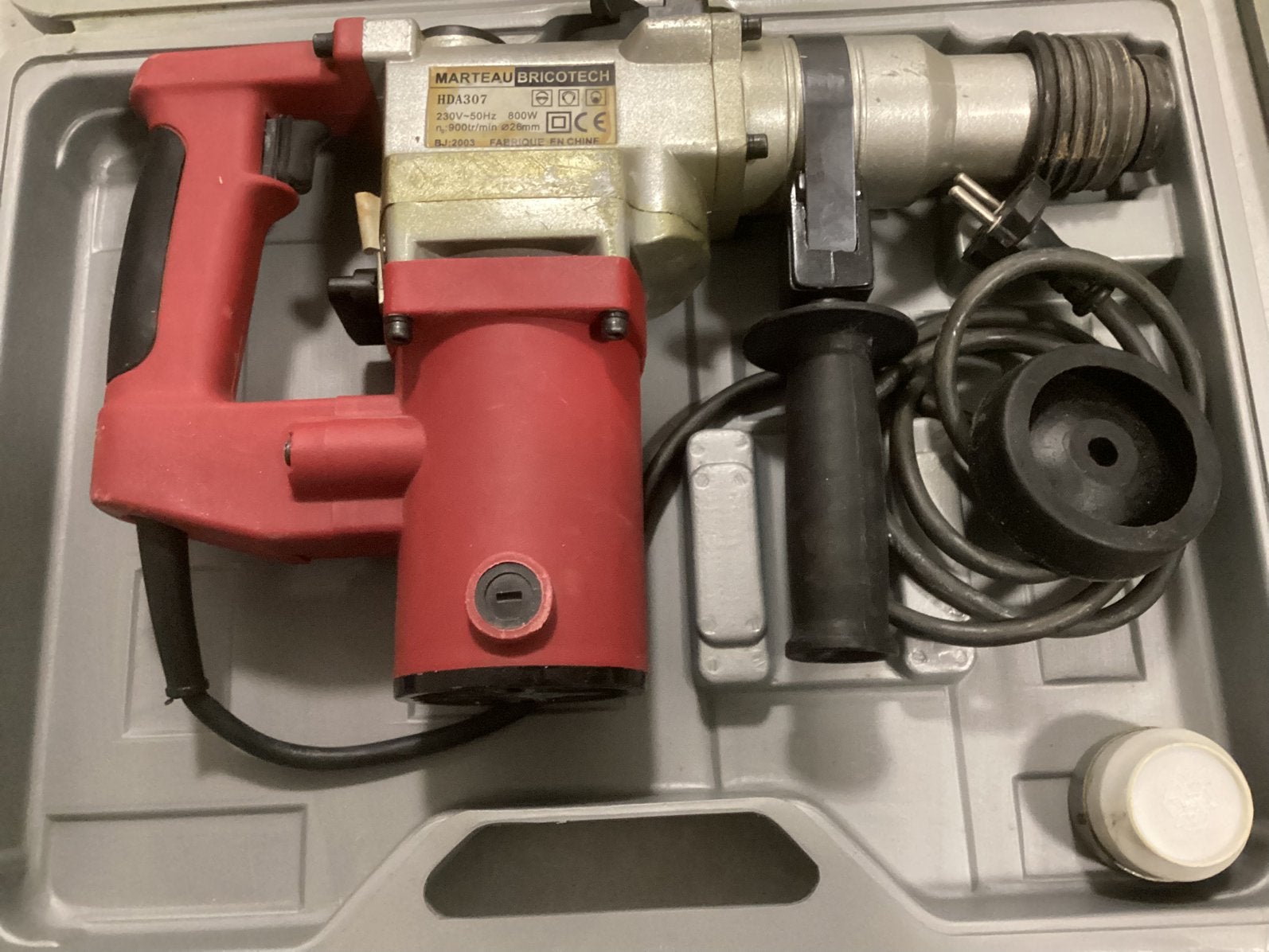 Boormachine, Doe-het-zelf en Verbouw, Gereedschap | Boormachines, Ophalen, Zo goed als nieuw, Boormachine