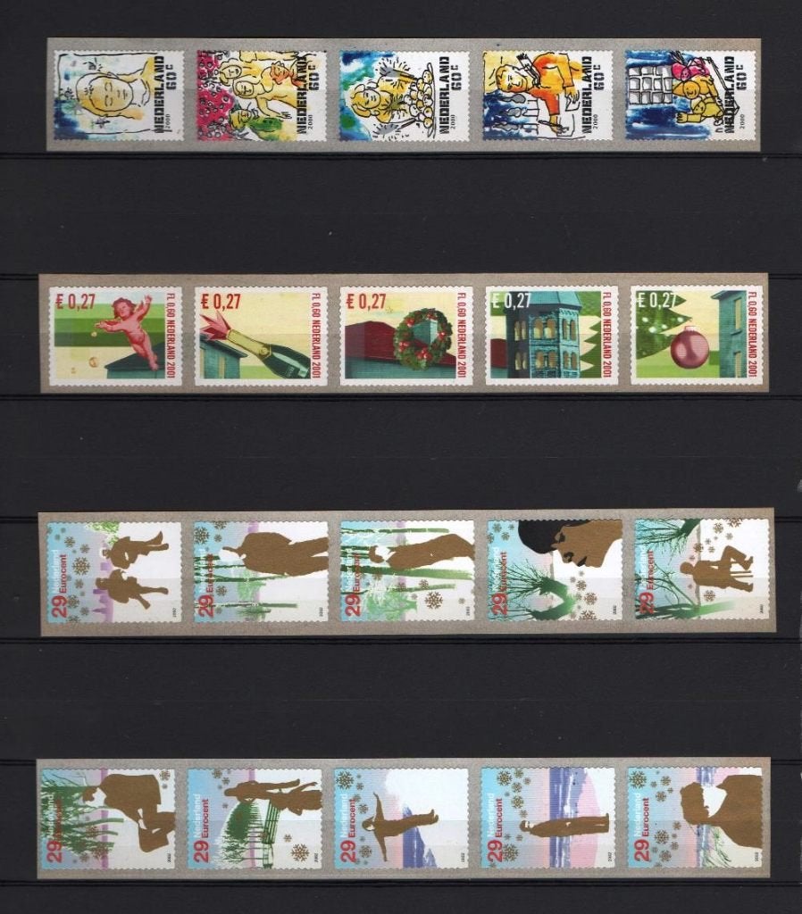 ROLZEGELS KERST POSTFRIS, Ophalen of Verzenden, Postfris