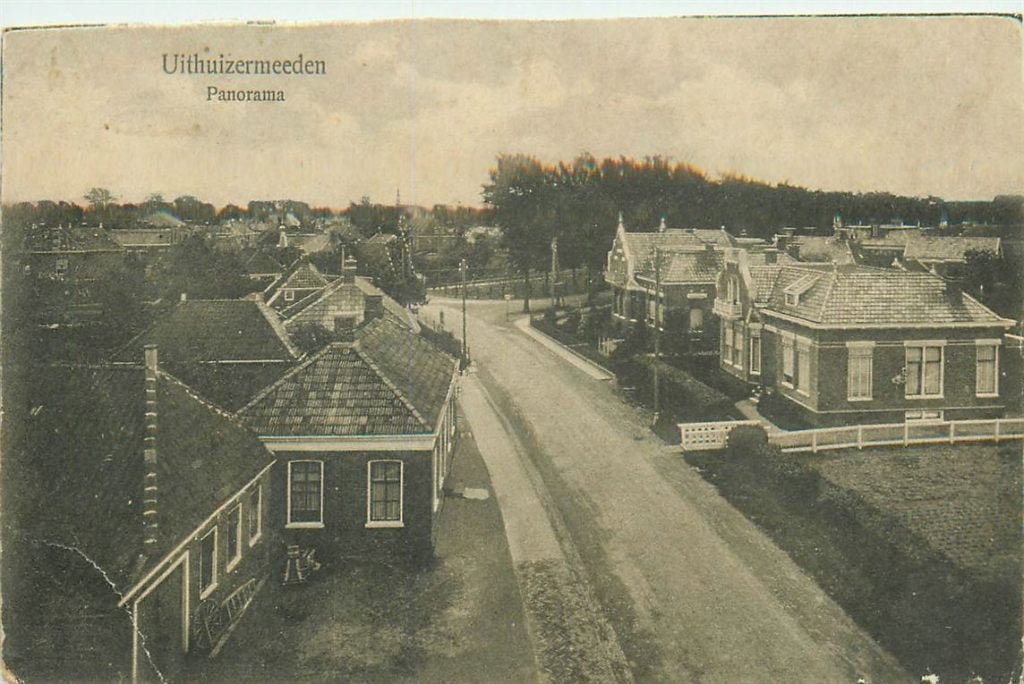 702-006-005 Uithuizermeeden Panorama, Verzenden, Voor 1920, Groningen