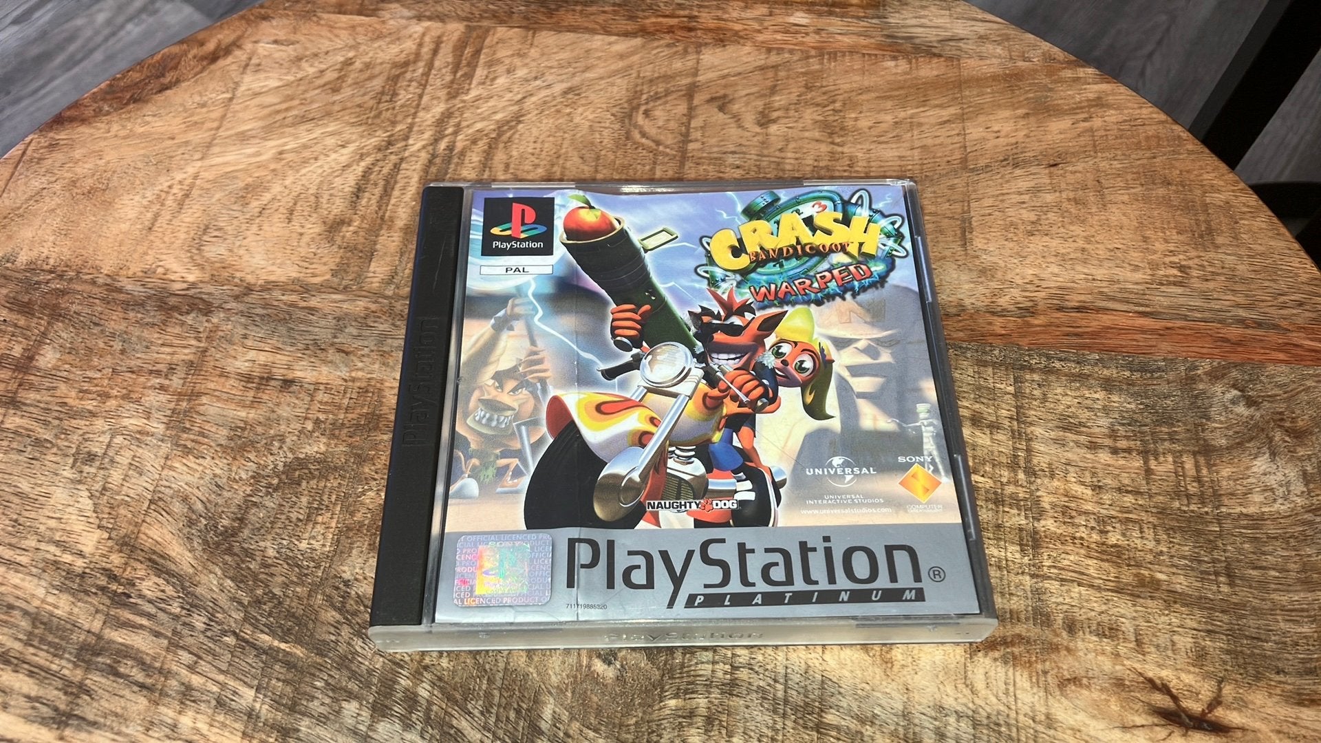 Crash Bandicoot 3 Warped PlayStation 1, Avontuur en Actie, 1 speler, Ophalen of Verzenden, Zo goed als nieuw