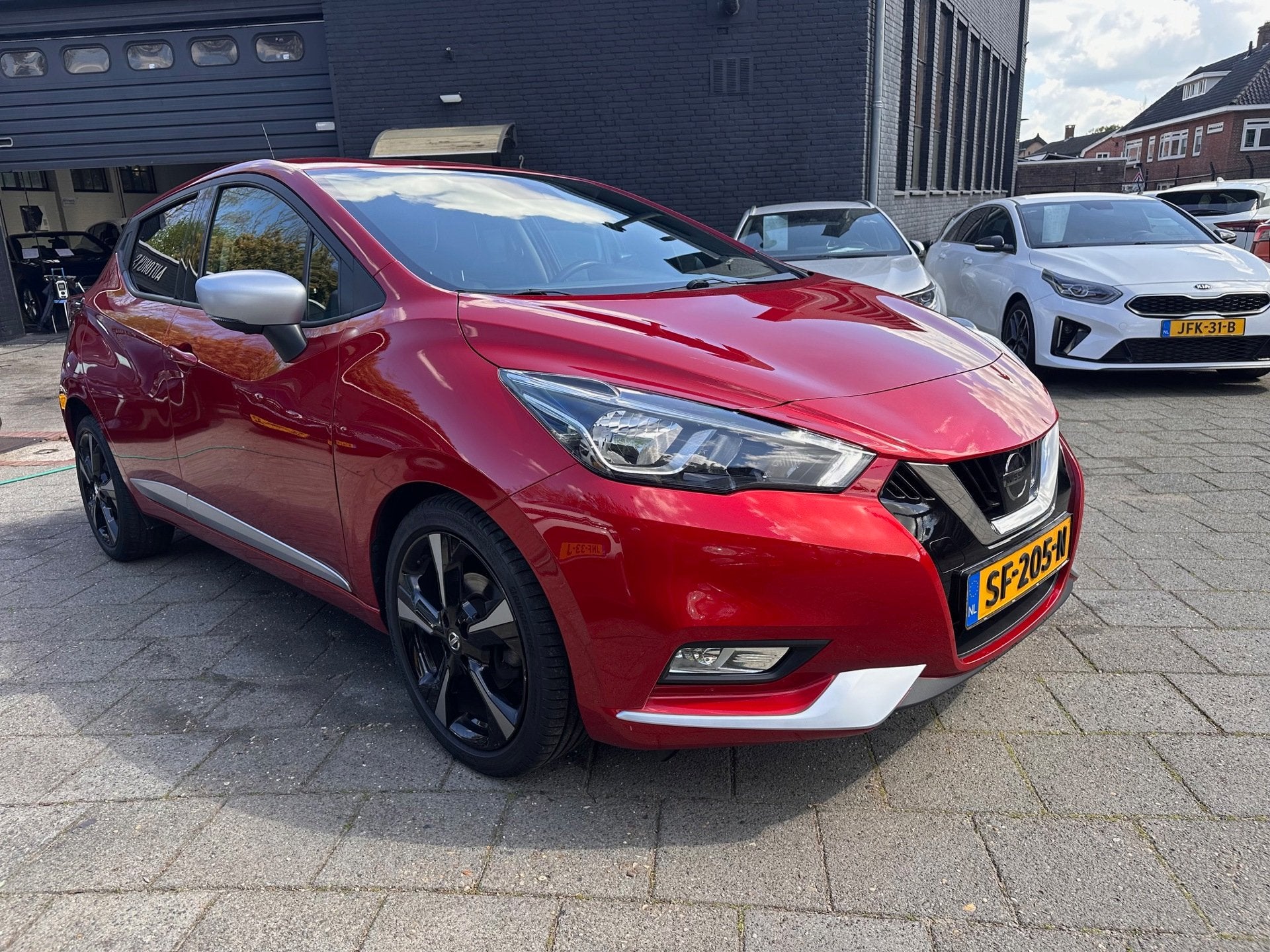 Nissan Micra 0.9 IG-T Tekna|Leder|Key-Less|Camera, Auto's, Nissan, Voorwielaandrijving, 40 €/maand, 525 kg, Handgeschakeld
