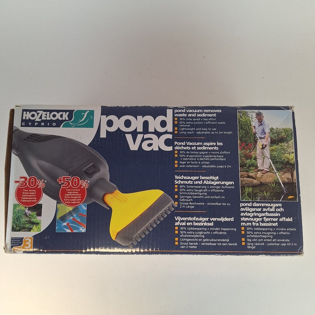 Hozelock Cyprio Pond Vac Vijverstofzuiger, Ophalen of Verzenden, Nieuw, Vijverstofzuiger