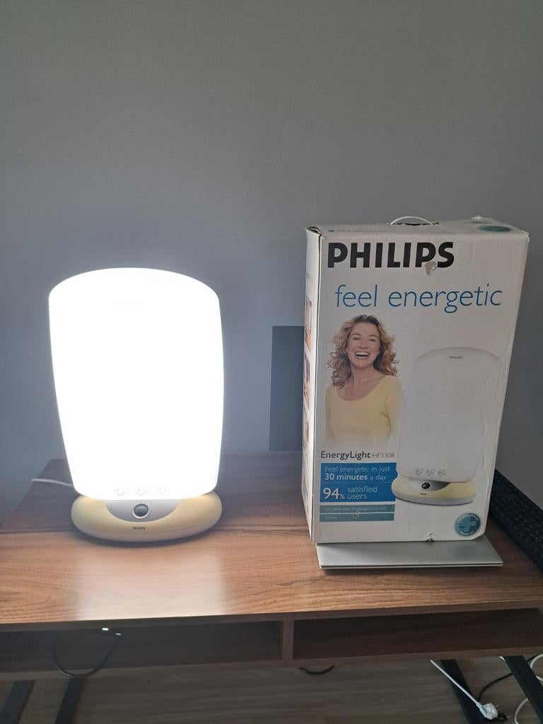 Philips EnergyLight HF3305 - Lichttherapielamp, Ophalen, Gebruikt, Kunststof, 50 tot 75 cm