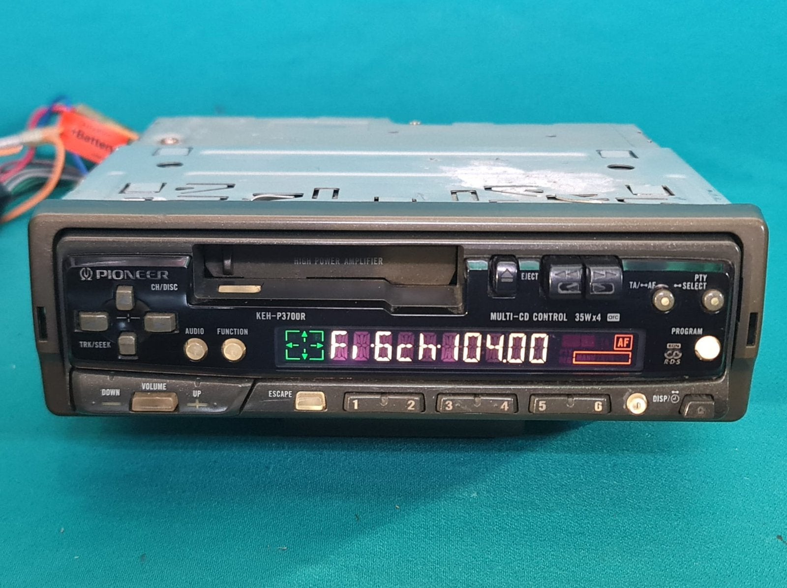 Pioneer keh-p3700r casssette receiver, Auto diversen, Verzenden, Zo goed als nieuw