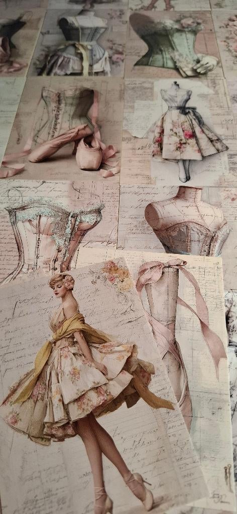 Ansichtkaartenset: Ballet, Verzenden, 1980 tot heden, Ongelopen, Overige thema's